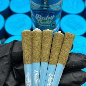 Baby Jeeter Blueberry Kush Indica Infused Pre-Rolls