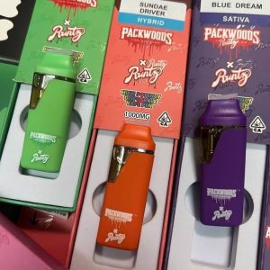 Packwoods x Runtz 1g Disposable Vape Trio