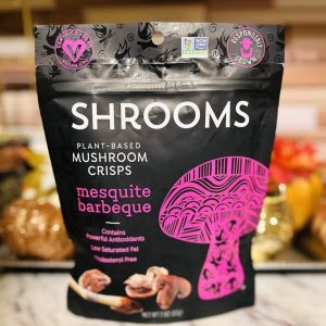 Shrooms Mesquite Barbeque Plant-Based Mushroom Crisps