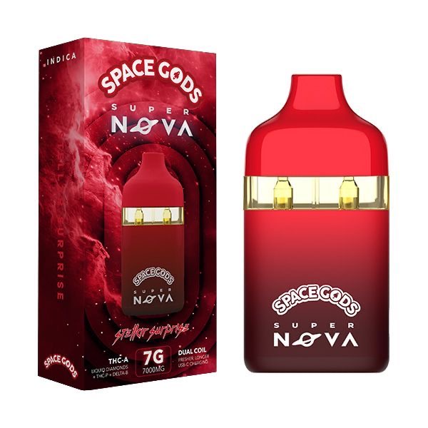 Space Gods Super Nova Stellar Surprise Indica 7g Disposable Vape